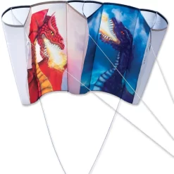 Jumbo Power Sled 36 Kite - Sun & Moon Dragons