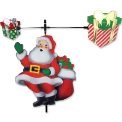 Single Carousel Spinner - Santa