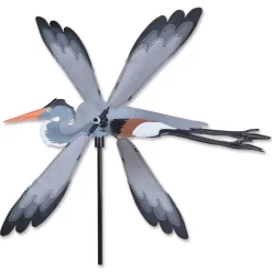 18 In. WhirliGig Spinner - Heron