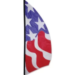 8.5 Ft. Feather Banner - Patriotic