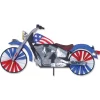 32 In. Motorcycle Spinner - Patriotic