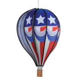 22 In. Hot Air Balloon - Vintage Patriotic