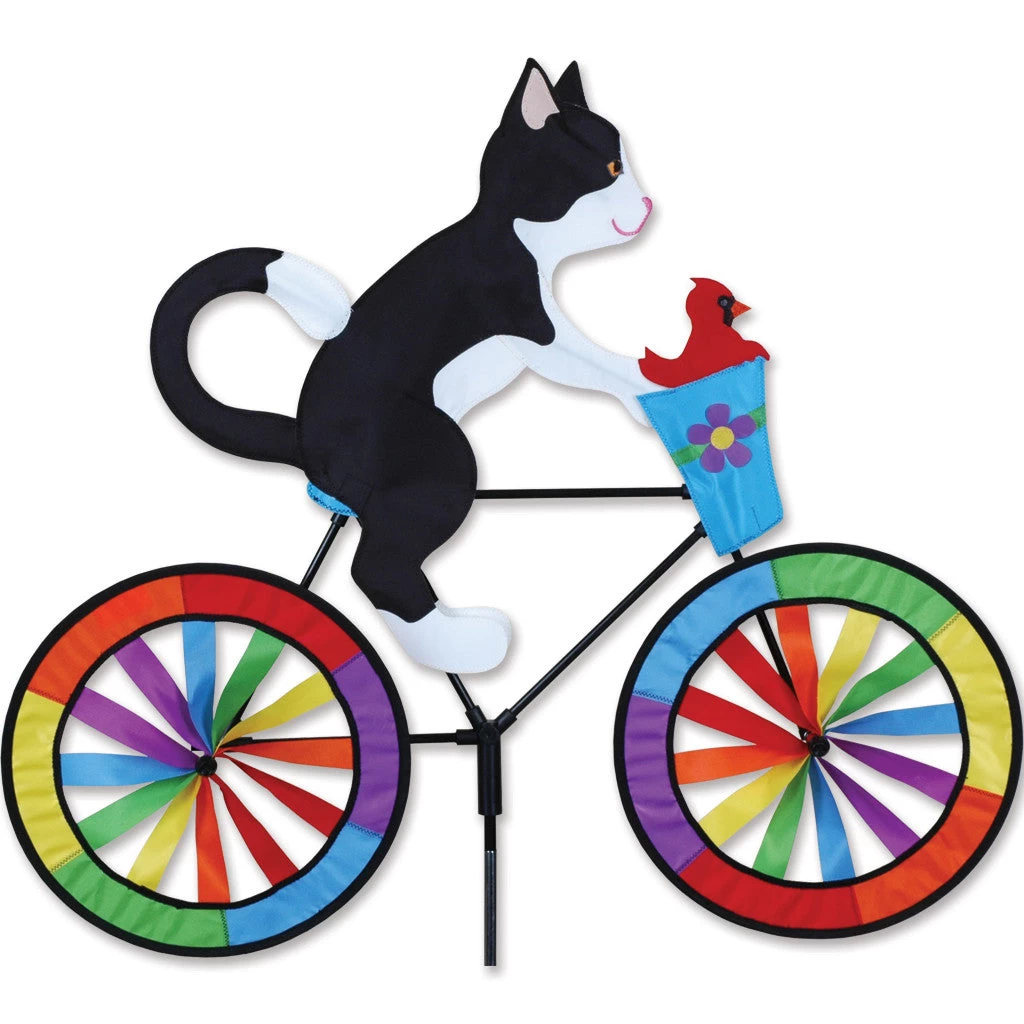 30 In. Bike Spinner - Tuxedo Cat 1 30 In. Bike Spinner - Tuxedo Cat