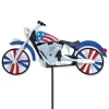 22 In. Motorcycle Spinner - Patriotic