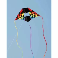 7.5 Ft. Box Delta Kite - Rainbow Ray -Best Kite Shop 33808 2