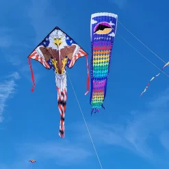 Large Easy Flyer Kite - Patriotic Eagle 7 Large Easy Flyer Kite - Patriotic Eagle -Best Kite Shop 44026 Patriotic Eagle LGEZ location 1024