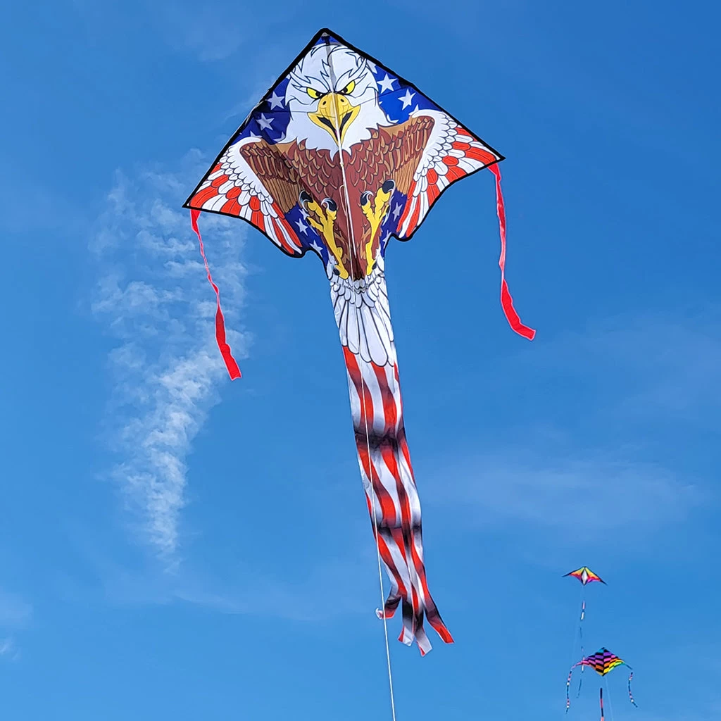 Large Easy Flyer Kite - Patriotic Eagle 3 Large Easy Flyer Kite - Patriotic Eagle - Image 3