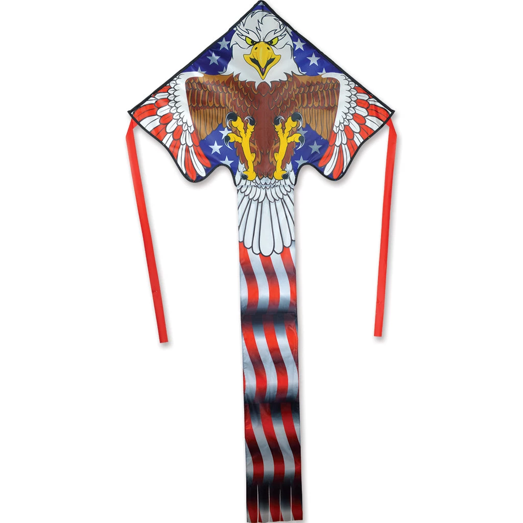 Large Easy Flyer Kite - Patriotic Eagle 2 Large Easy Flyer Kite - Patriotic Eagle - Image 2