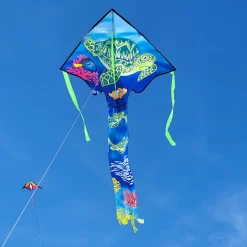 Large Easy Flyer Kite - Sea Turtles -Best Kite Shop 44097p Sea Turtle LGEZ location 1024