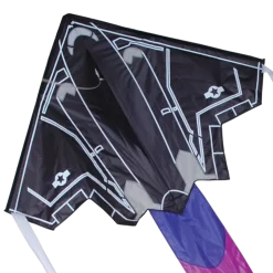 Large Easy Flyer Kite - Stealth Bomber
