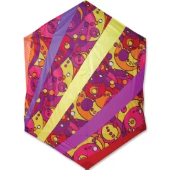 Rokkaku Kite - Warm Orbit Rays